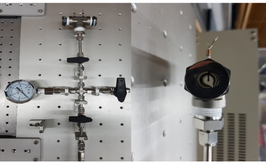 플라즈마 관측용 고압 챔버 / Chamber for high pressure plasma observation